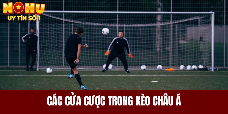 Các cửa cược trong kèo châu Á