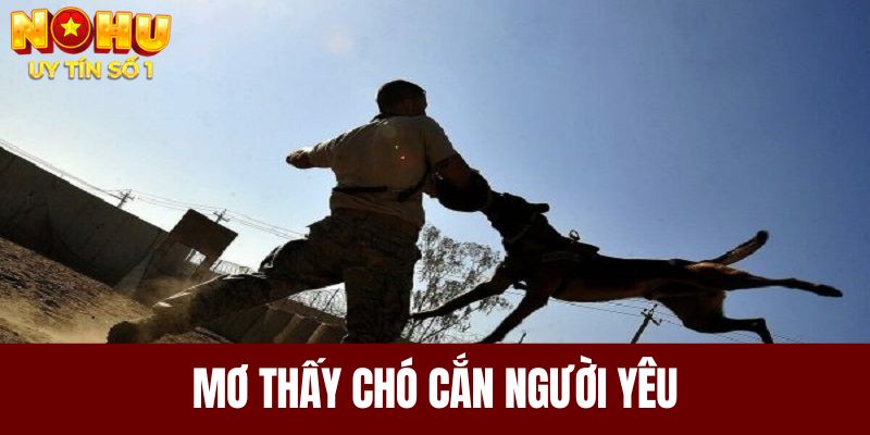 Mơ thấy chó cắn người yêu